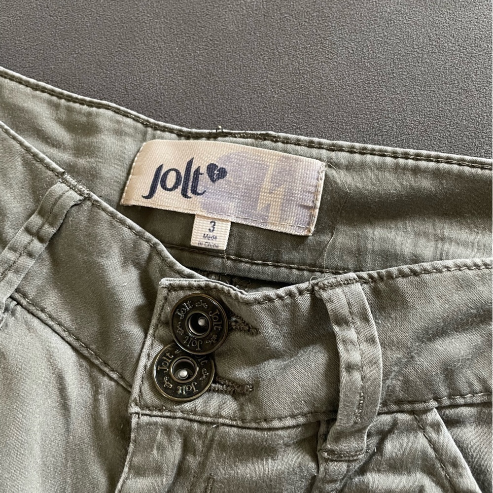 Jolt Green Cargo Pants - Picture 7 of 10